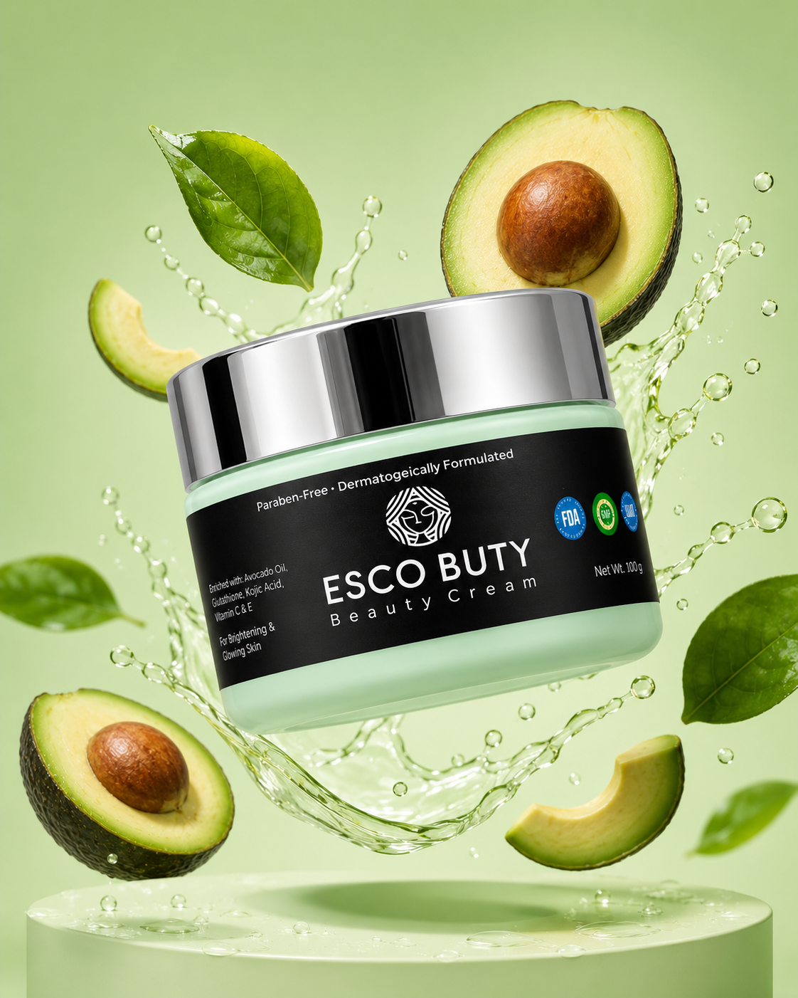 Avocado Face whitening cream