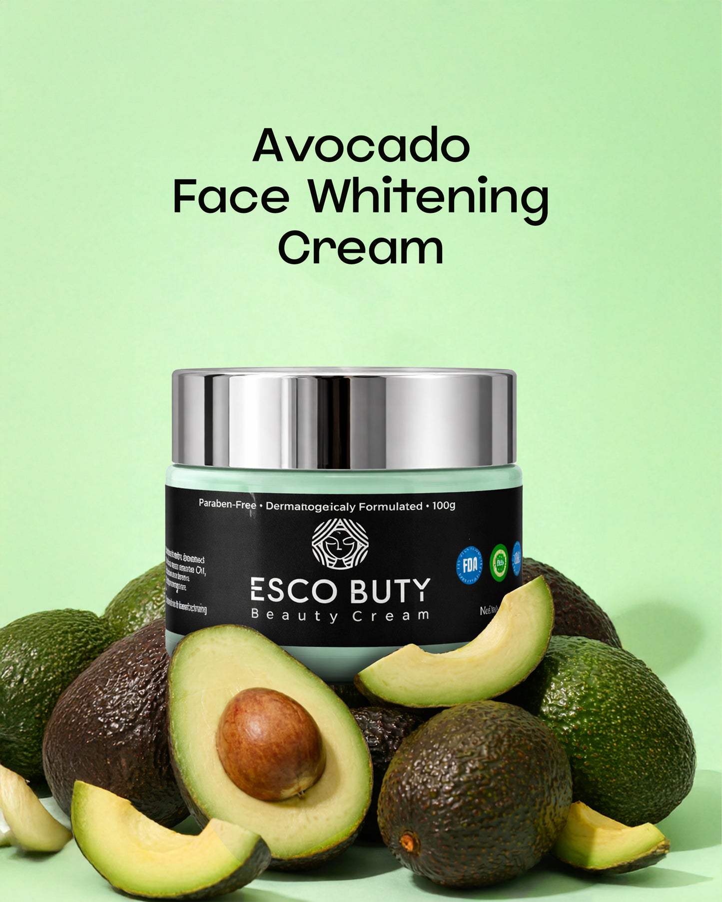 Avocado Face whitening cream